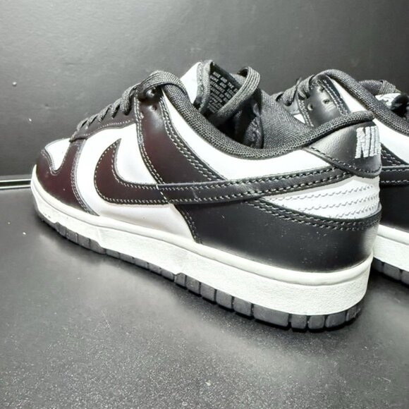 Nike Panda Dunk Low Retro Shoes Mens Size 8 White Black DD1391-100 Sneakers - Picture 7 of 16